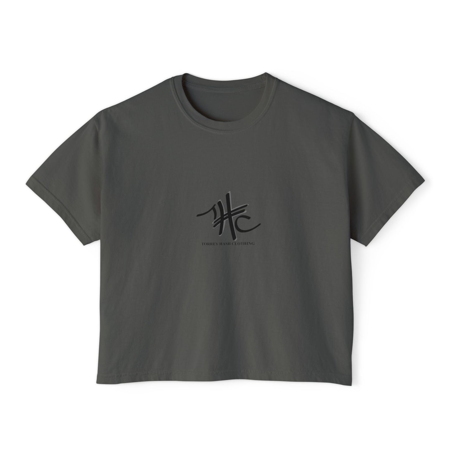 Stylish Women's Boxy Tee with HASHTAGZ Graffiti Bomb Graphic