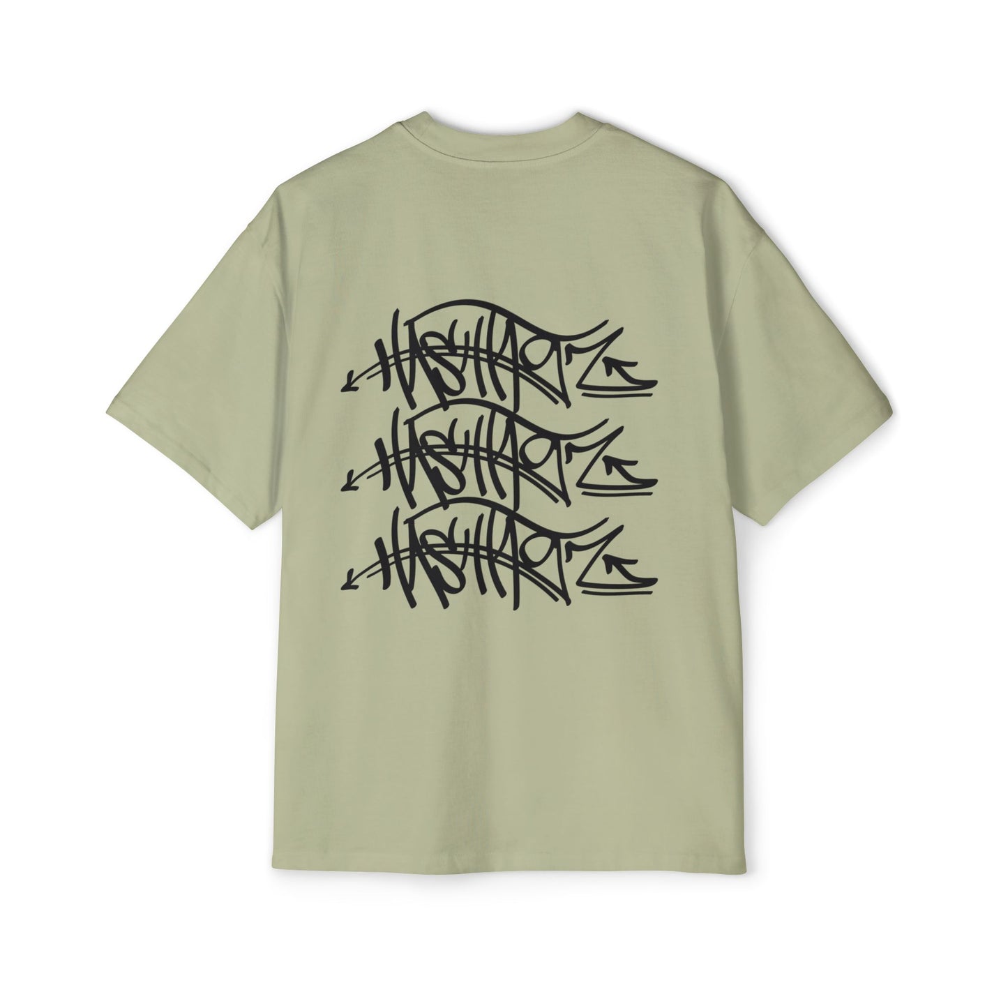 HASHTAGZ LTD - TAGGED UP! - Men's Oversized Graphic Tee