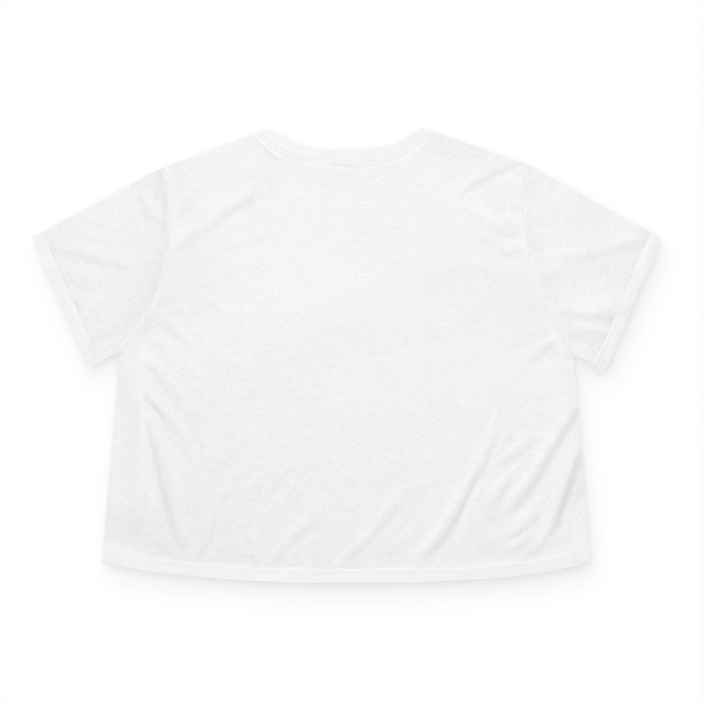HASHTAGZ - TAGGED UP! XO -Flowy Cropped Tee