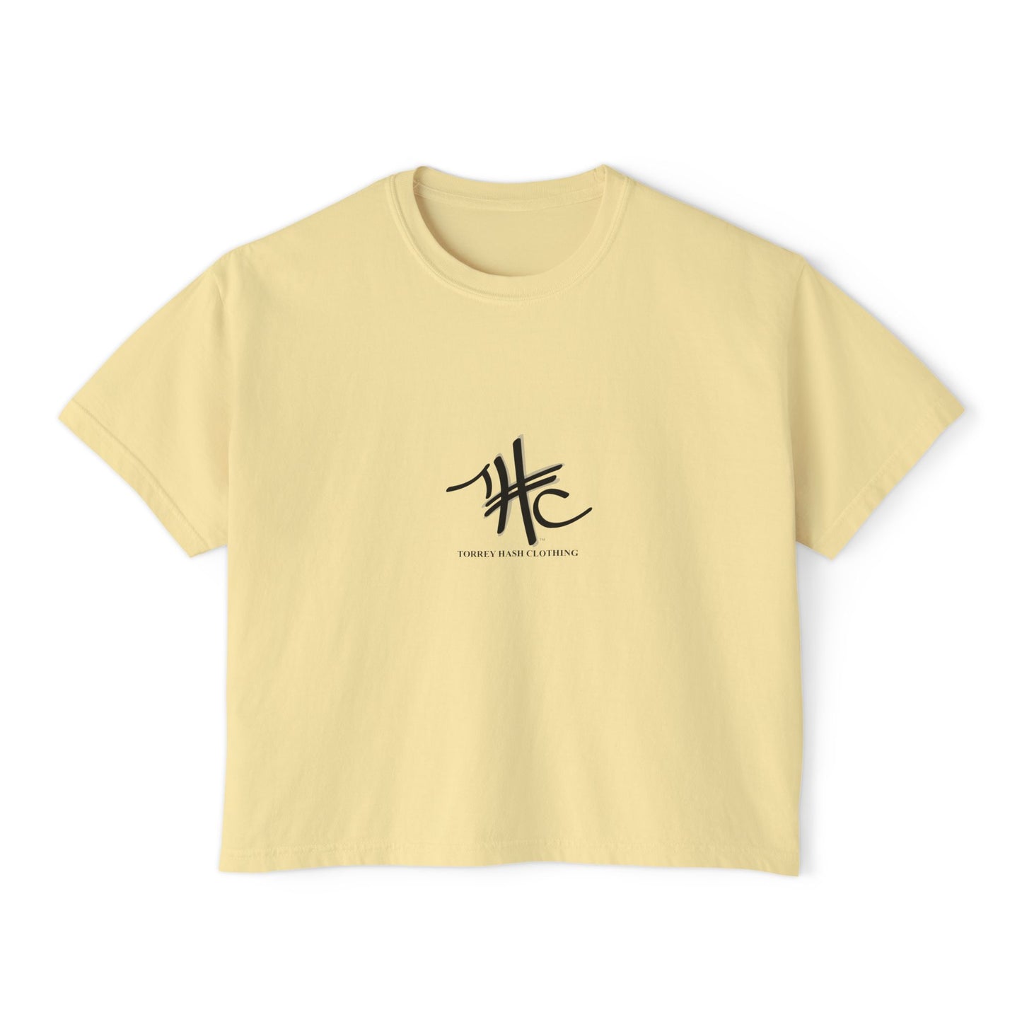 Stylish Women's Boxy Tee with HASHTAGZ Graffiti Bomb Graphic