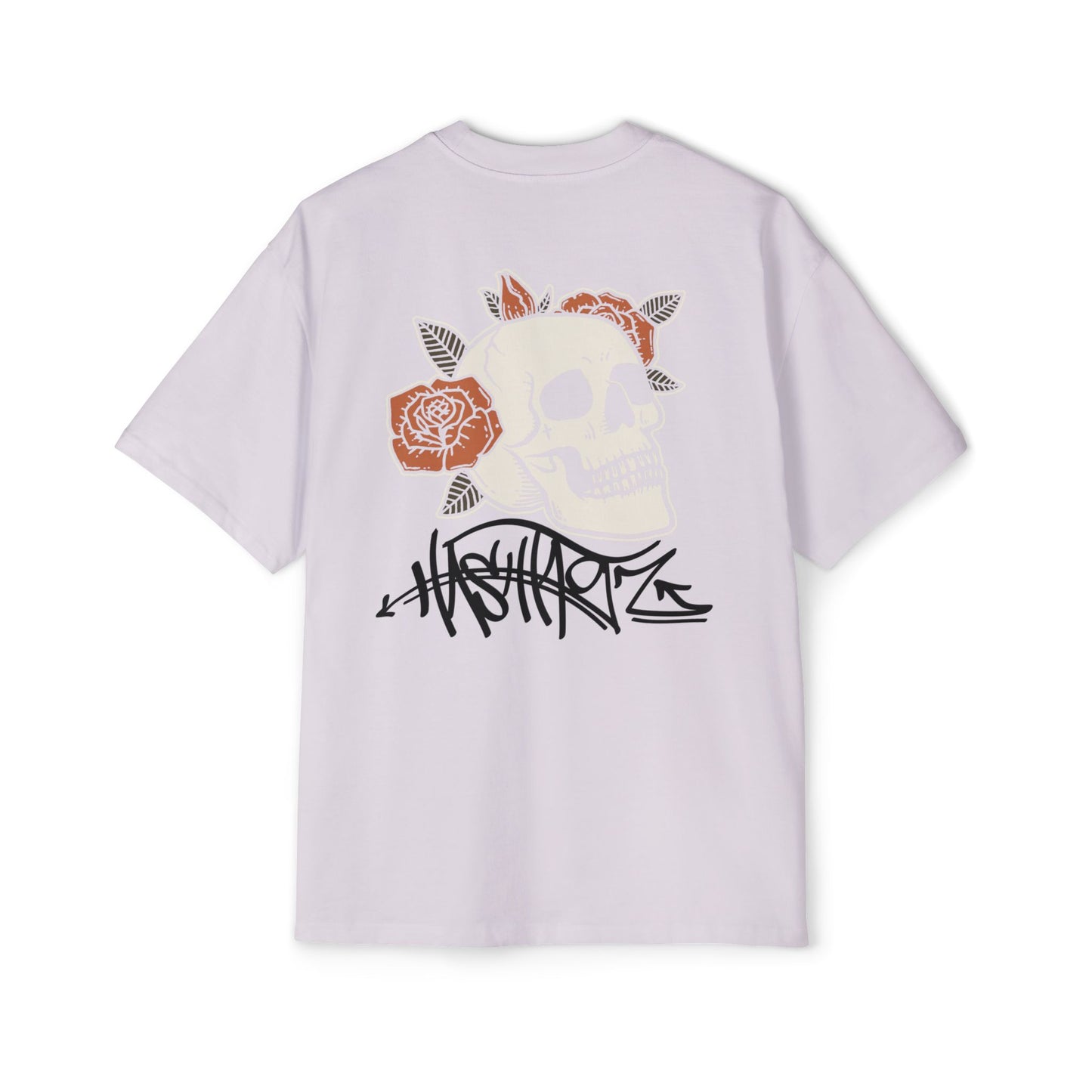 SKULLiROSiS OVERSIZED T-SHIRT - HASHTAGZ THC DESIGNS