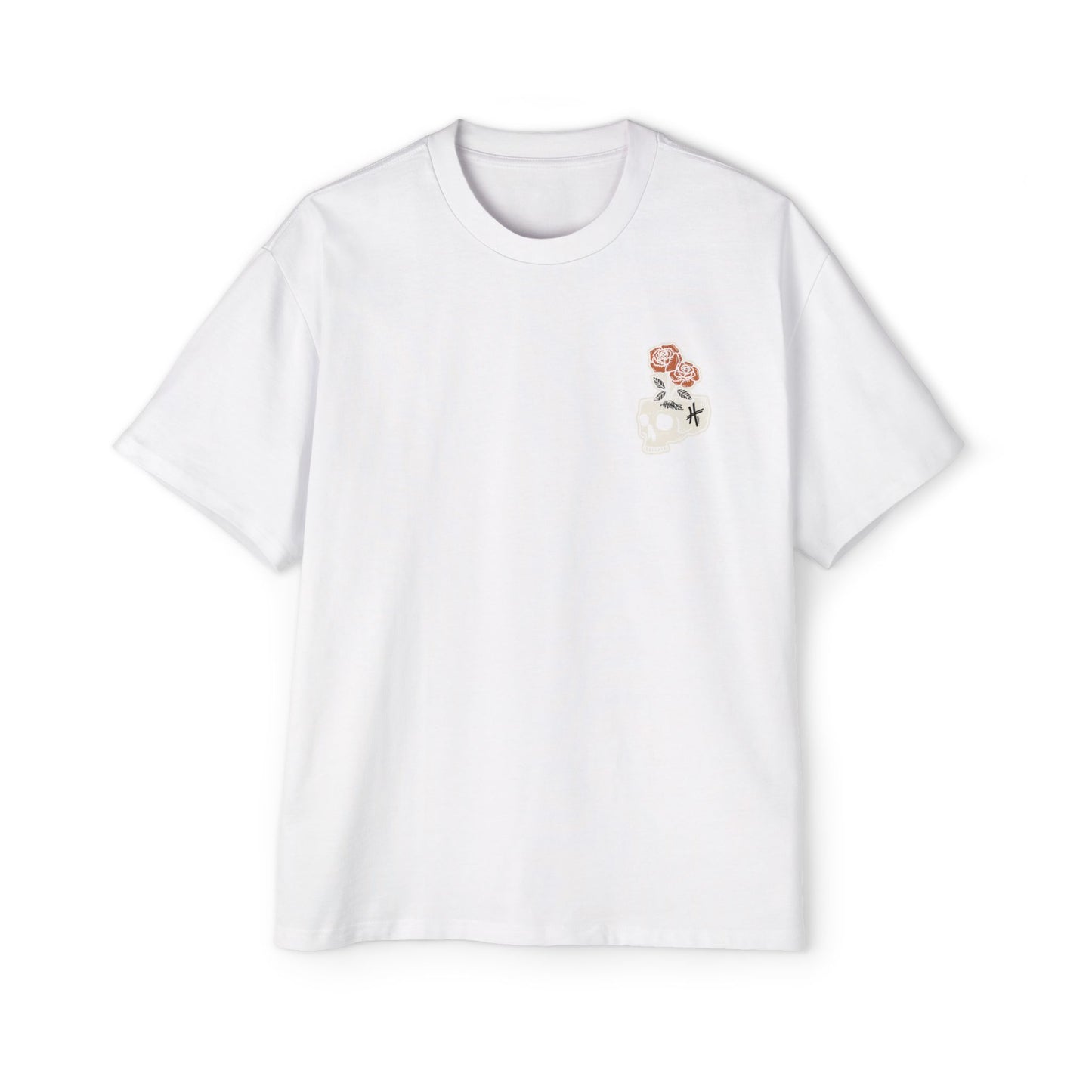 SKULLiROSiS OVERSIZED T-SHIRT - HASHTAGZ THC DESIGNS