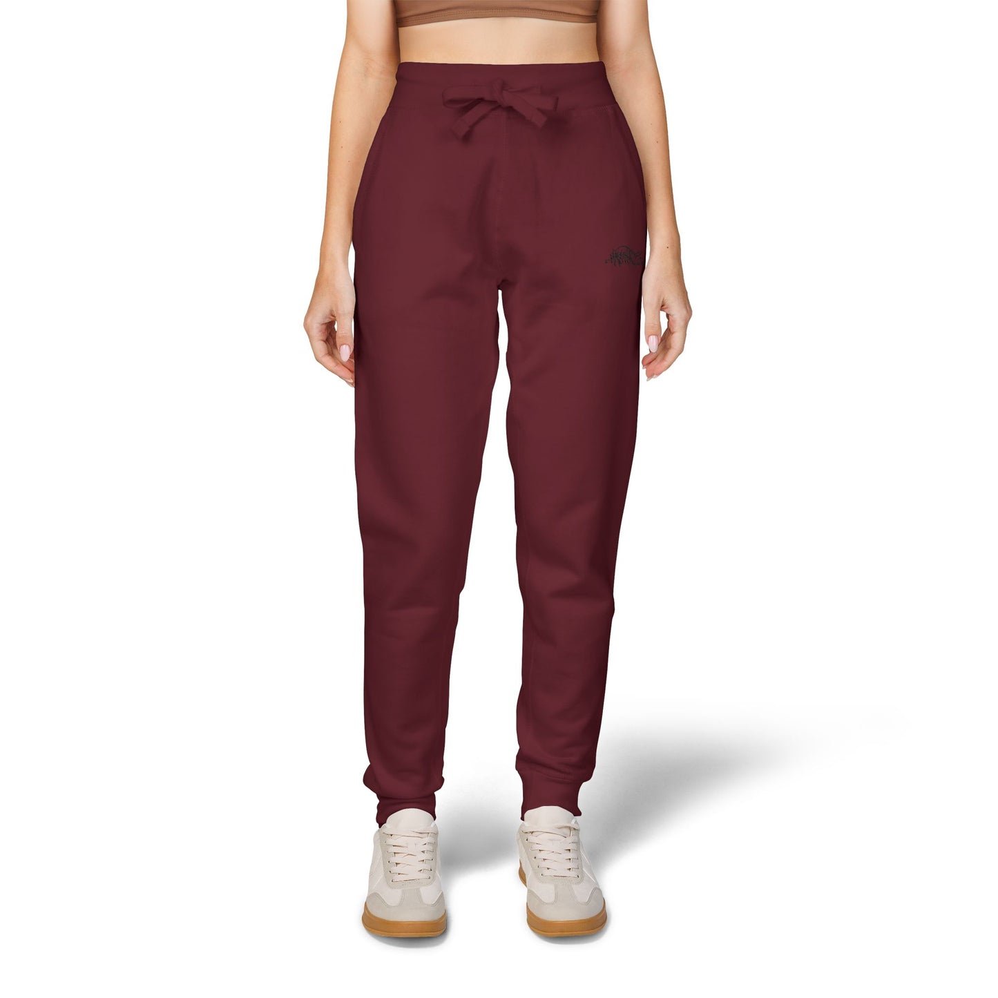 HASHTAGZ® ~ Cozy Embroidered Fleece Sweatpants for Relaxation and Style, Unisex Lounge Wear, Casual Chilling, Gift for Him/Her