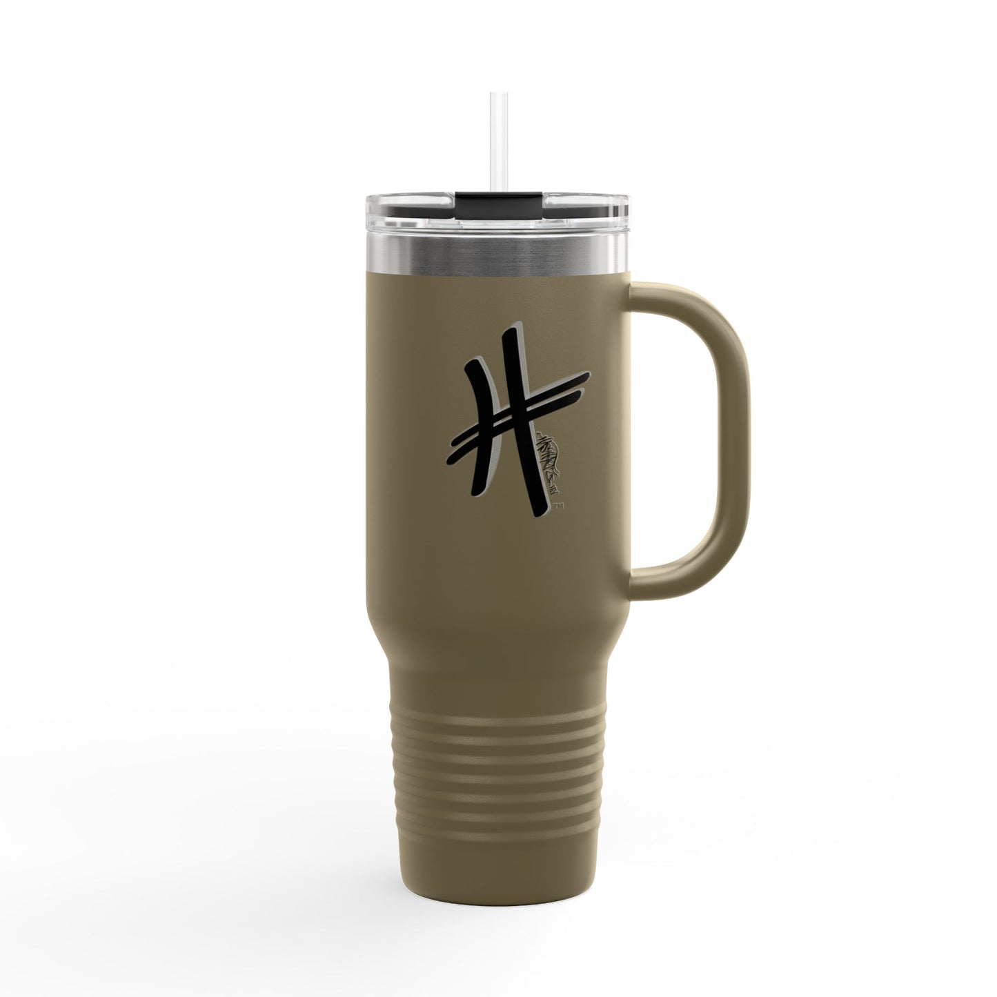 HASHTAGZ® - Insulated Travel Mug - 40oz, Motivational Coffee Tumbler, Personalized Drinkware, Reusable  Mug for Outdoors, Unique Gift for Travelers