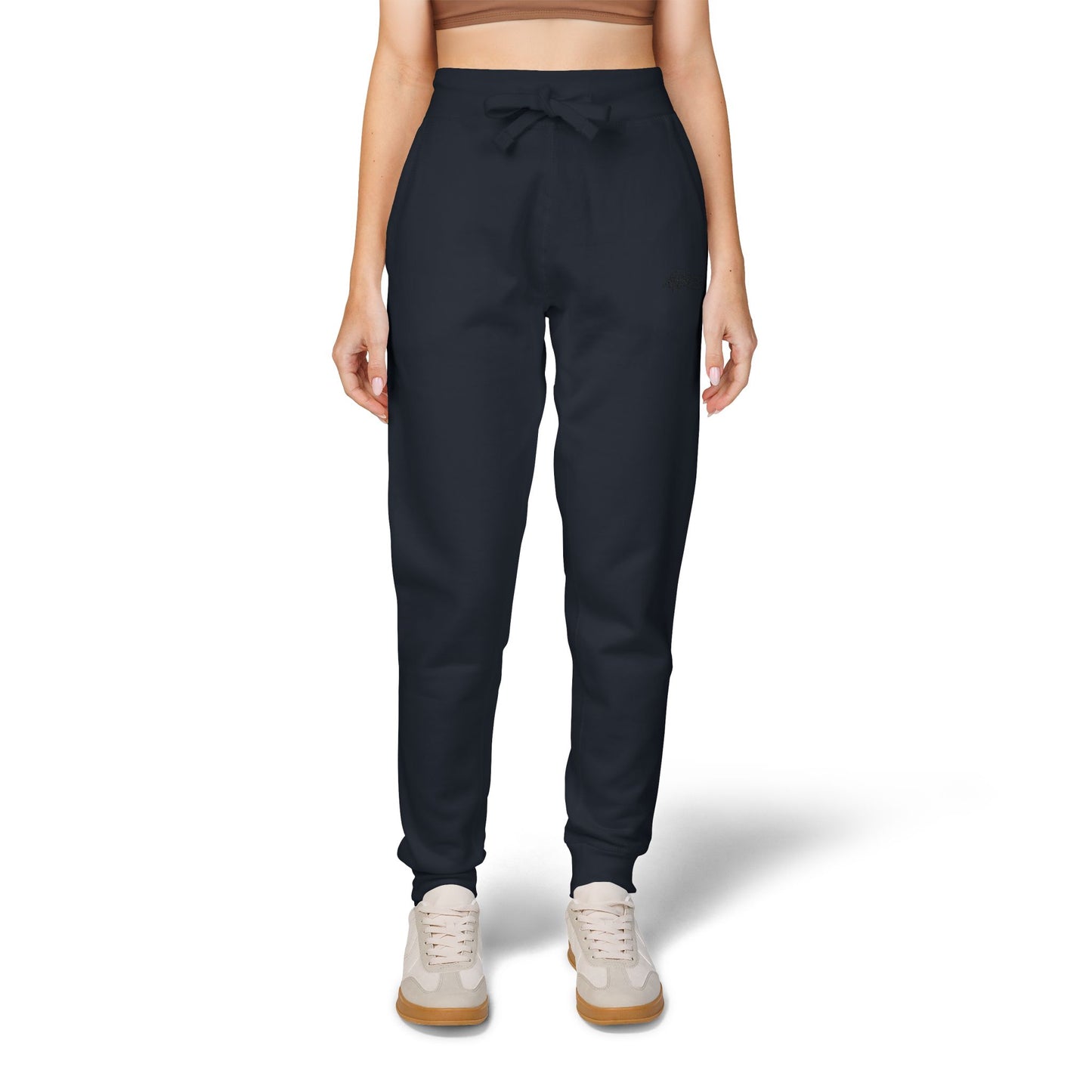 HASHTAGZ® ~ Cozy Embroidered Fleece Sweatpants for Relaxation and Style, Unisex Lounge Wear, Casual Chilling, Gift for Him/Her