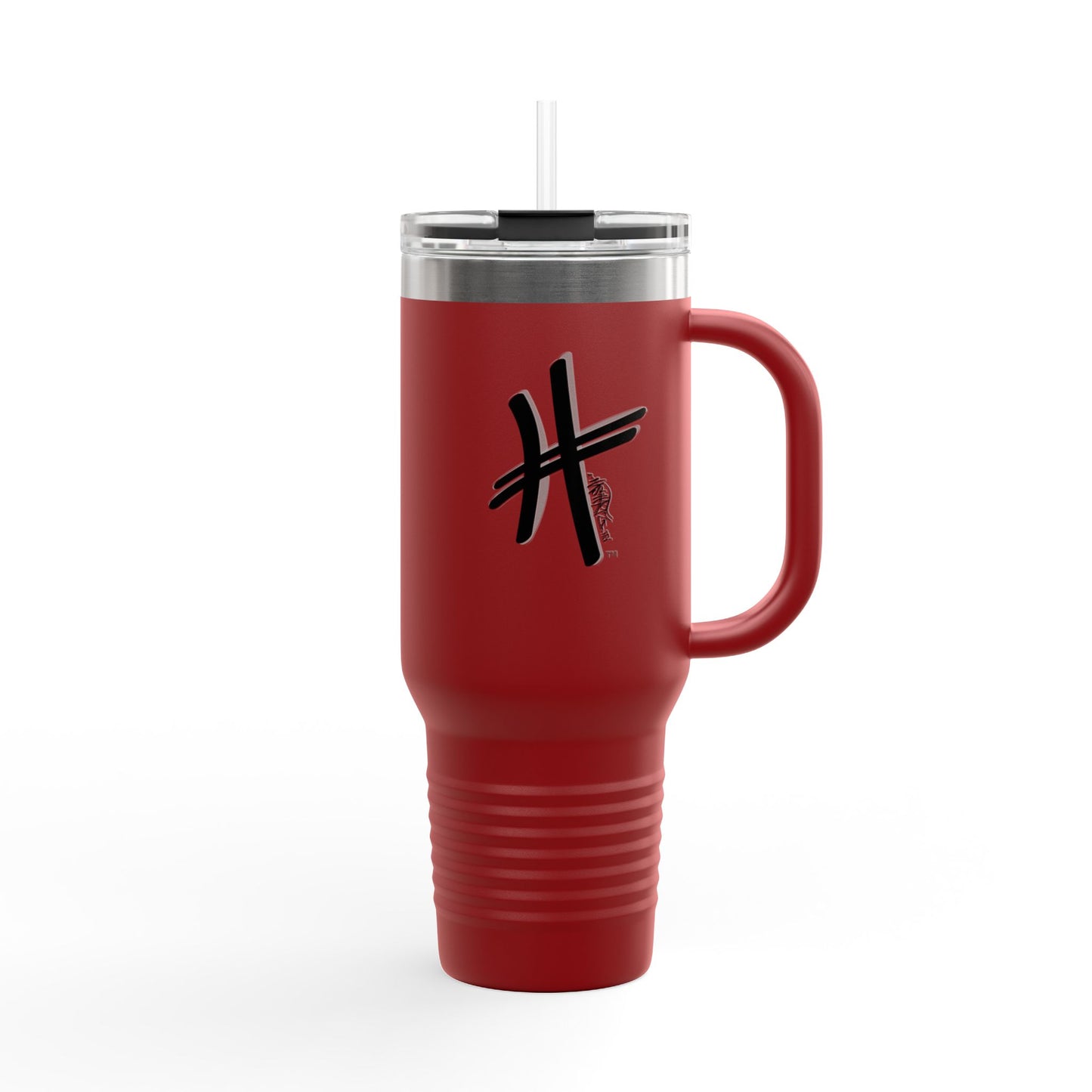 HASHTAGZ® - Insulated Travel Mug - 40oz, Motivational Coffee Tumbler, Personalized Drinkware, Reusable  Mug for Outdoors, Unique Gift for Travelers