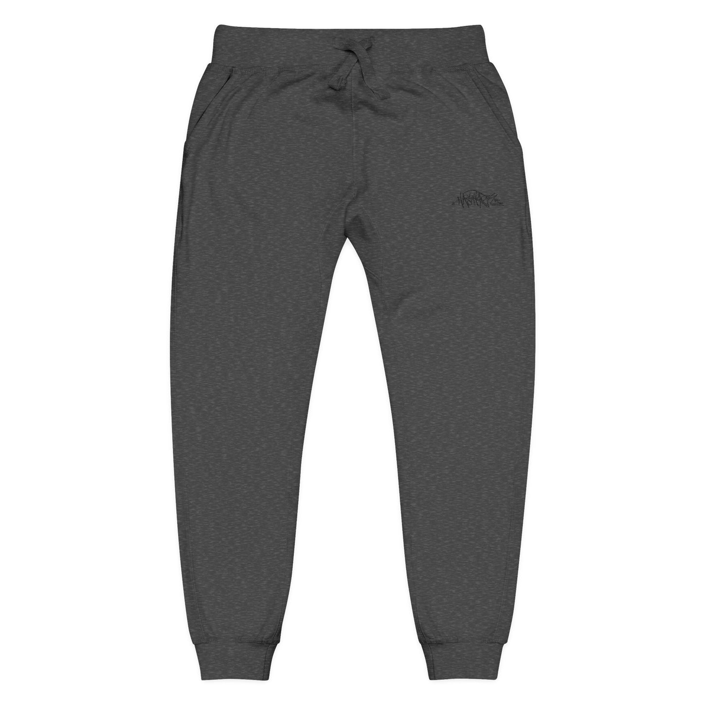 HASHTAGZ® ~ Cozy Embroidered Fleece Sweatpants for Relaxation and Style, Unisex Lounge Wear, Casual Chilling, Gift for Him/Her