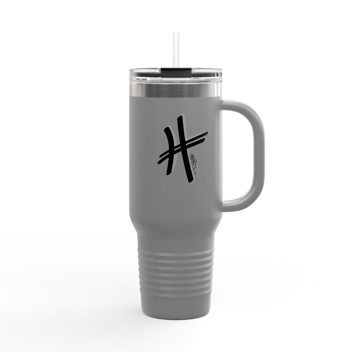 HASHTAGZ® - Insulated Travel Mug - 40oz, Motivational Coffee Tumbler, Personalized Drinkware, Reusable  Mug for Outdoors, Unique Gift for Travelers