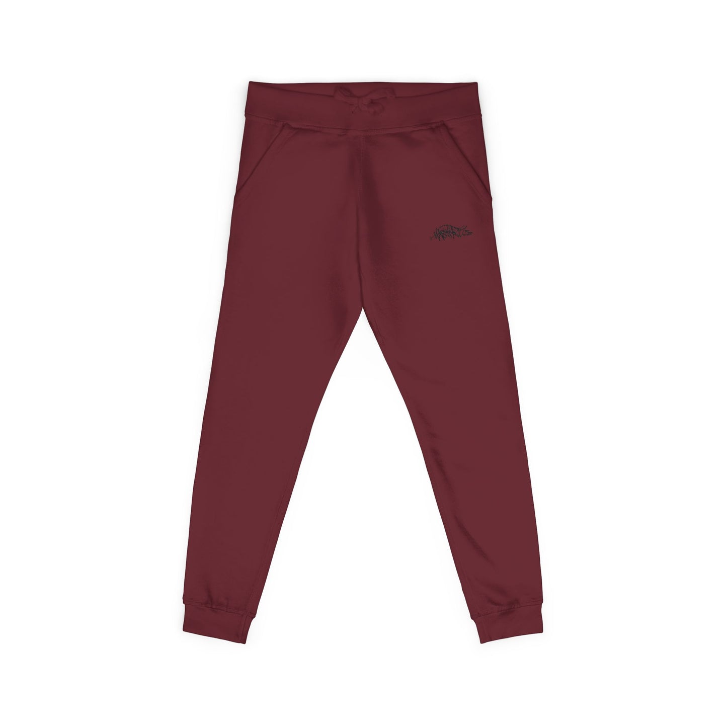 HASHTAGZ® ~ Cozy Embroidered Fleece Sweatpants for Relaxation and Style, Unisex Lounge Wear, Casual Chilling, Gift for Him/Her