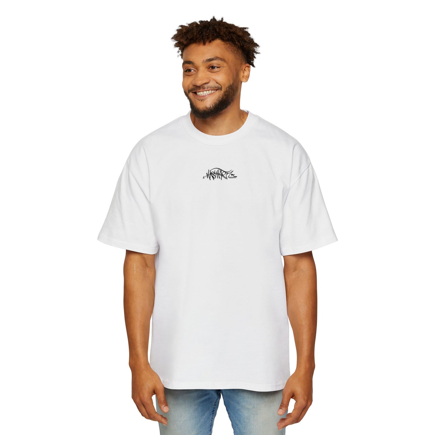 HASHTAGZ LTD - TAGGED UP! - Men's Oversized Graphic Tee