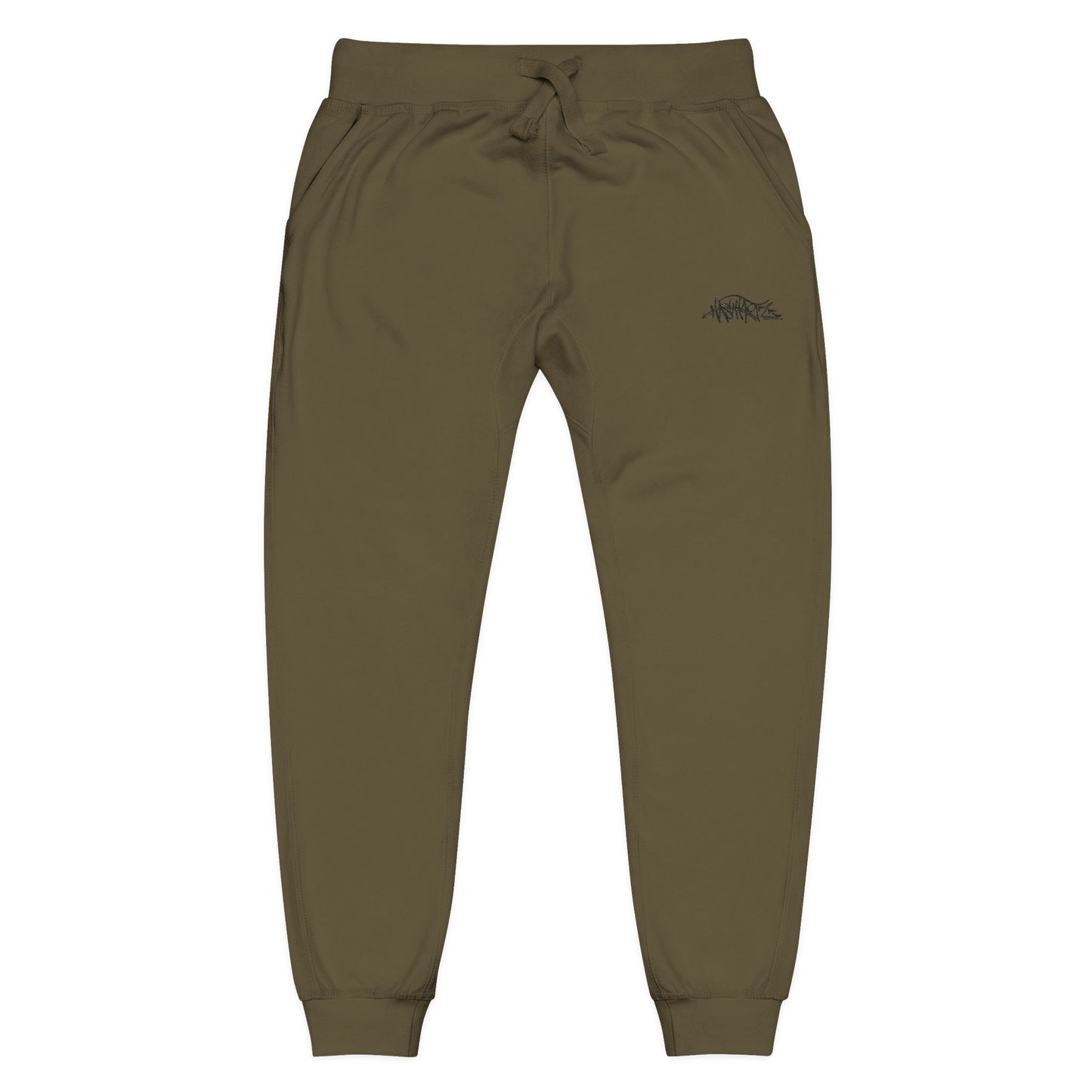 HASHTAGZ® ~ Cozy Embroidered Fleece Sweatpants for Relaxation and Style, Unisex Lounge Wear, Casual Chilling, Gift for Him/Her