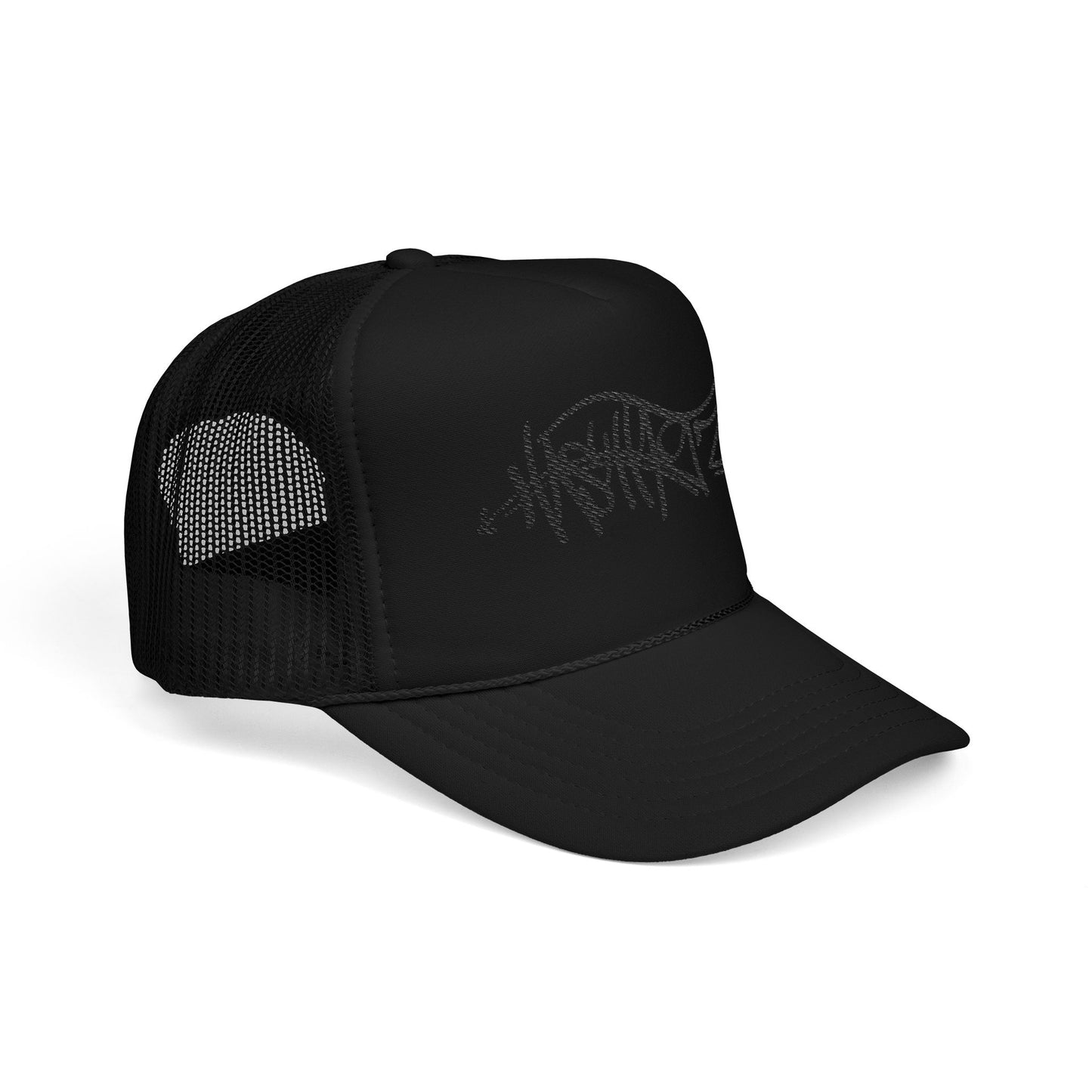 HASHTAGZ ~ TAGGED UP! - Embroidered Foam Trucker Hat with Unique Design | Stylish Gift for Outdoorsy Souls, Fishing, Nature Lovers, Summer Events