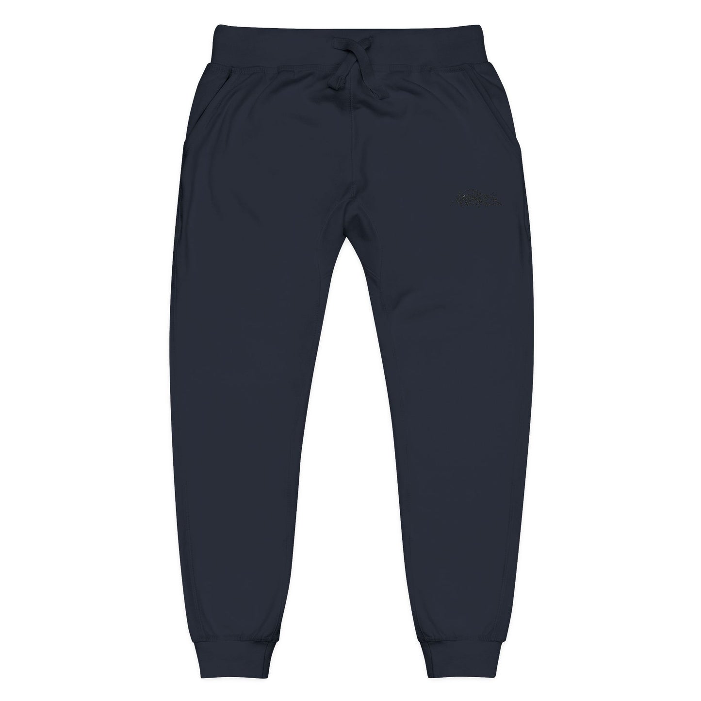 HASHTAGZ® ~ Cozy Embroidered Fleece Sweatpants for Relaxation and Style, Unisex Lounge Wear, Casual Chilling, Gift for Him/Her