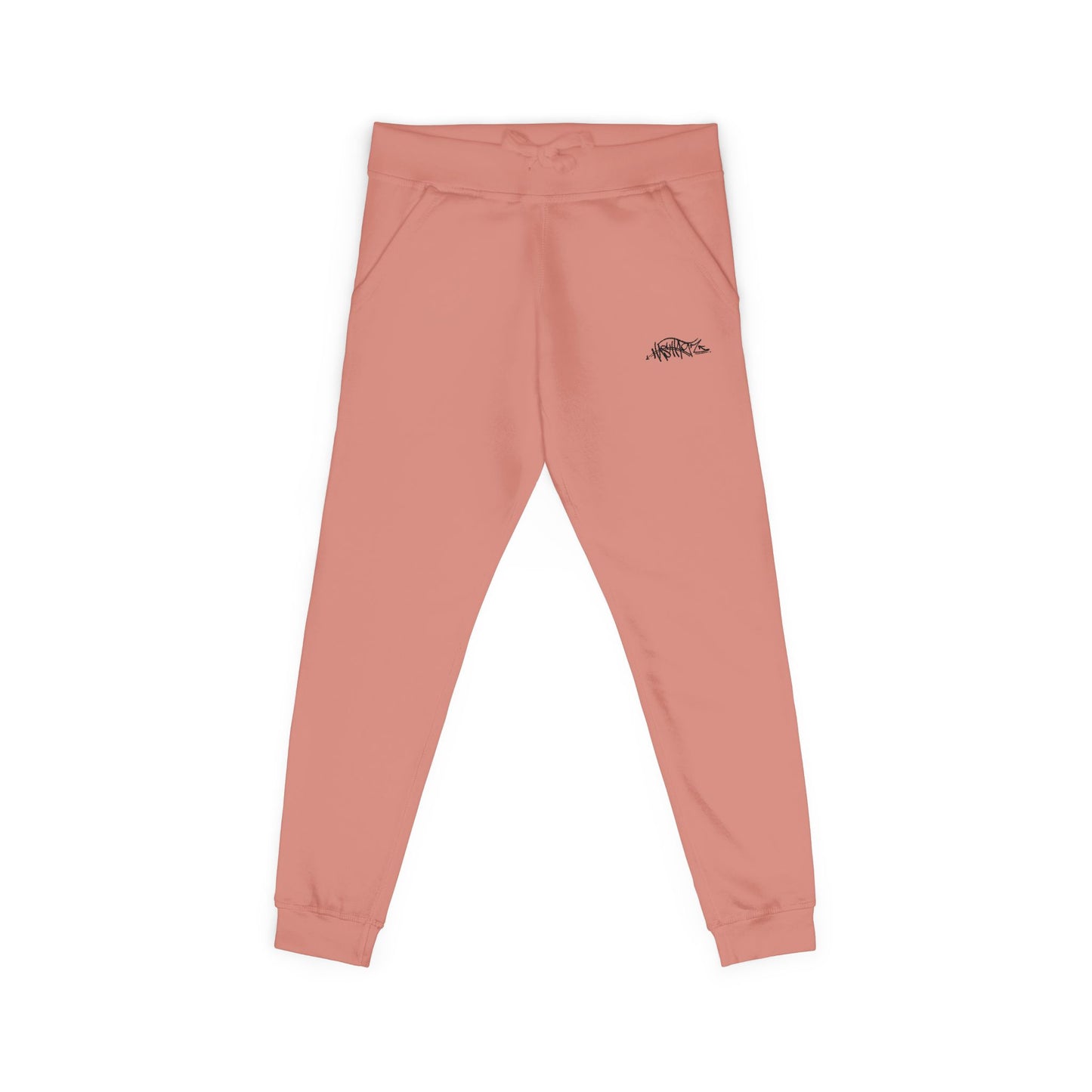 HASHTAGZ® ~ Cozy Embroidered Fleece Sweatpants for Relaxation and Style, Unisex Lounge Wear, Casual Chilling, Gift for Him/Her