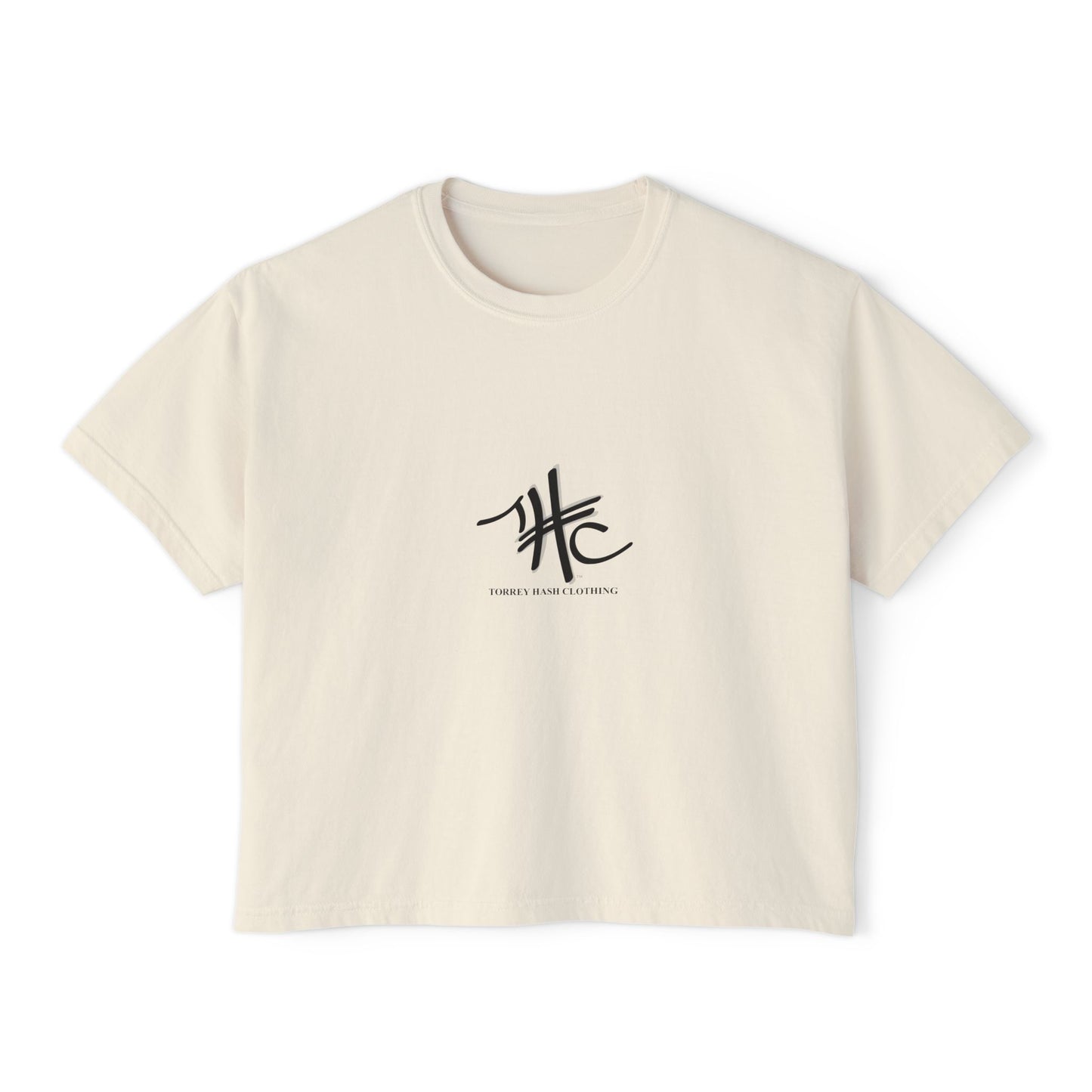 Stylish Women's Boxy Tee with HASHTAGZ Graffiti Bomb Graphic