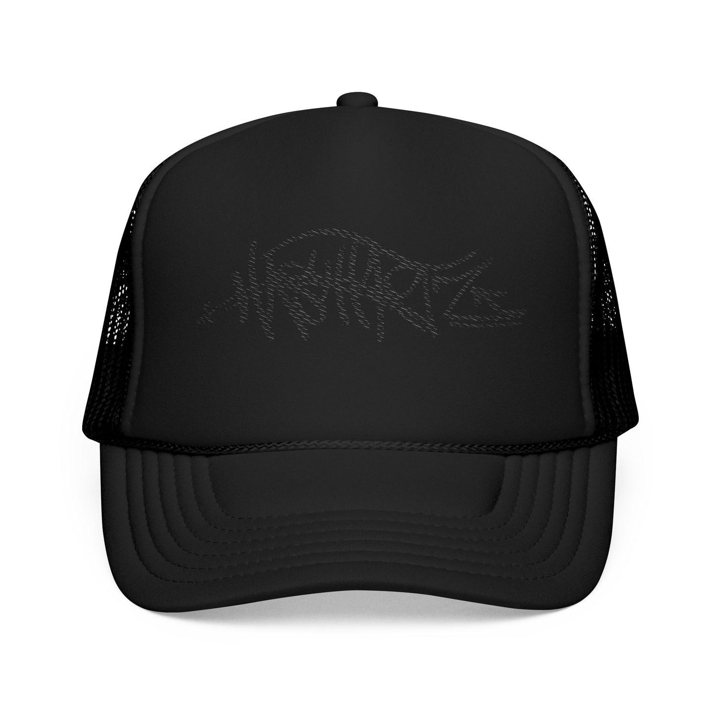 HASHTAGZ ~ TAGGED UP! - Embroidered Foam Trucker Hat with Unique Design | Stylish Gift for Outdoorsy Souls, Fishing, Nature Lovers, Summer Events