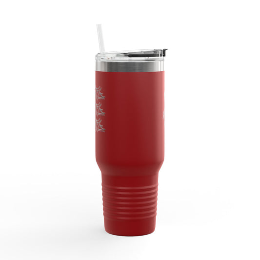 HASHTAGZ - Insulated Travel Mug - 40oz, Motivational Coffee Tumbler, Personalized Drinkware, Reusable  Mug for Outdoors, Unique Gift for Travelers