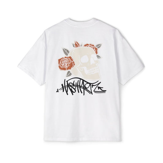 SKULLiROSiS OVERSIZED T-SHIRT - HASHTAGZ THC DESIGNS