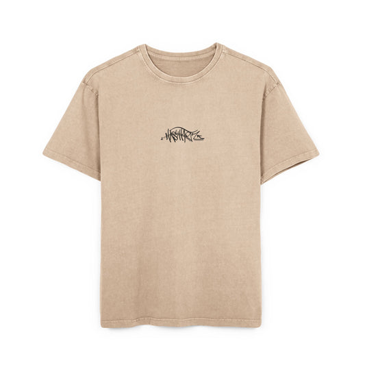 HASHTAGZ TAGGED UP! Acid Wash Oversize Tee, Vintage Style