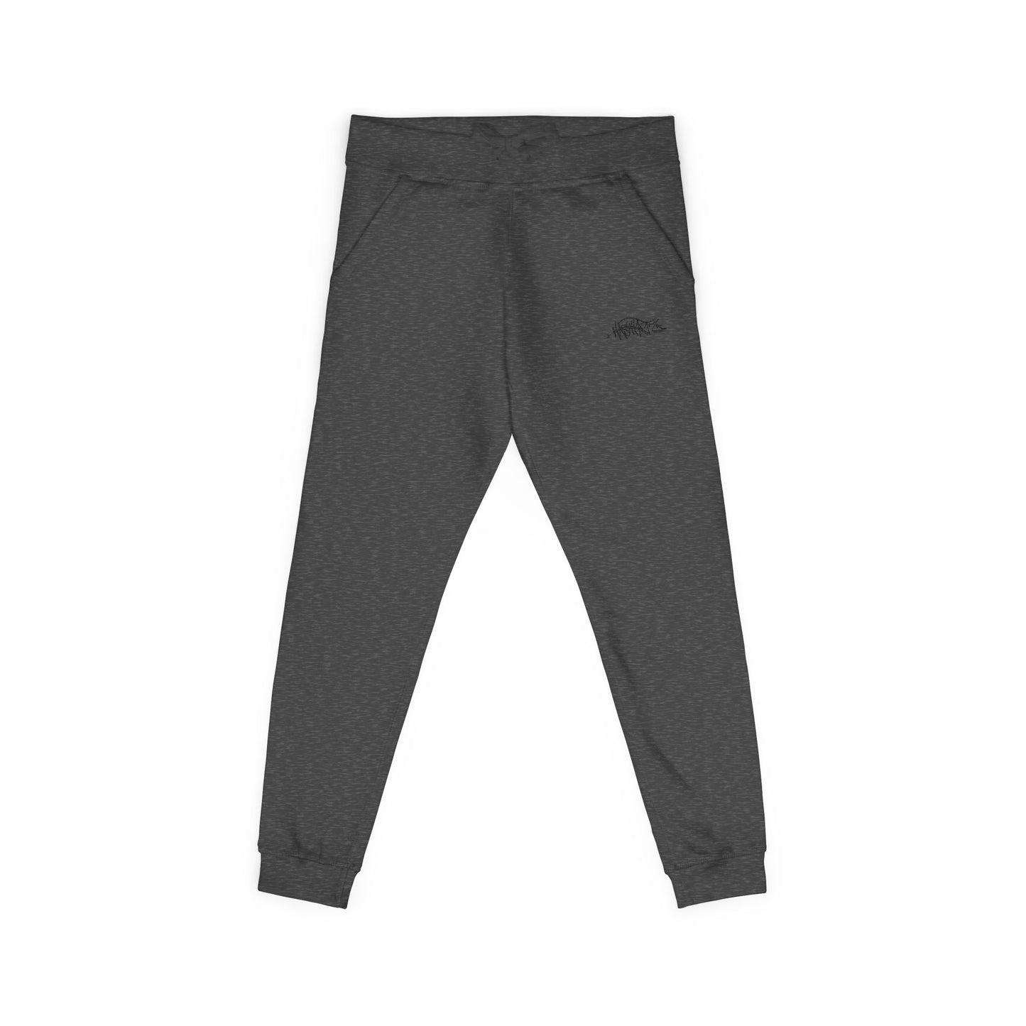 HASHTAGZ® ~ Cozy Embroidered Fleece Sweatpants for Relaxation and Style, Unisex Lounge Wear, Casual Chilling, Gift for Him/Her