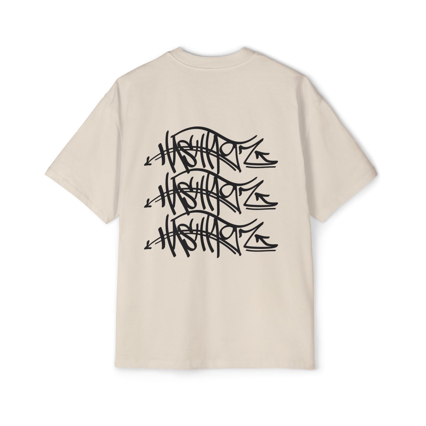 HASHTAGZ LTD - TAGGED UP! - Men's Oversized Graphic Tee