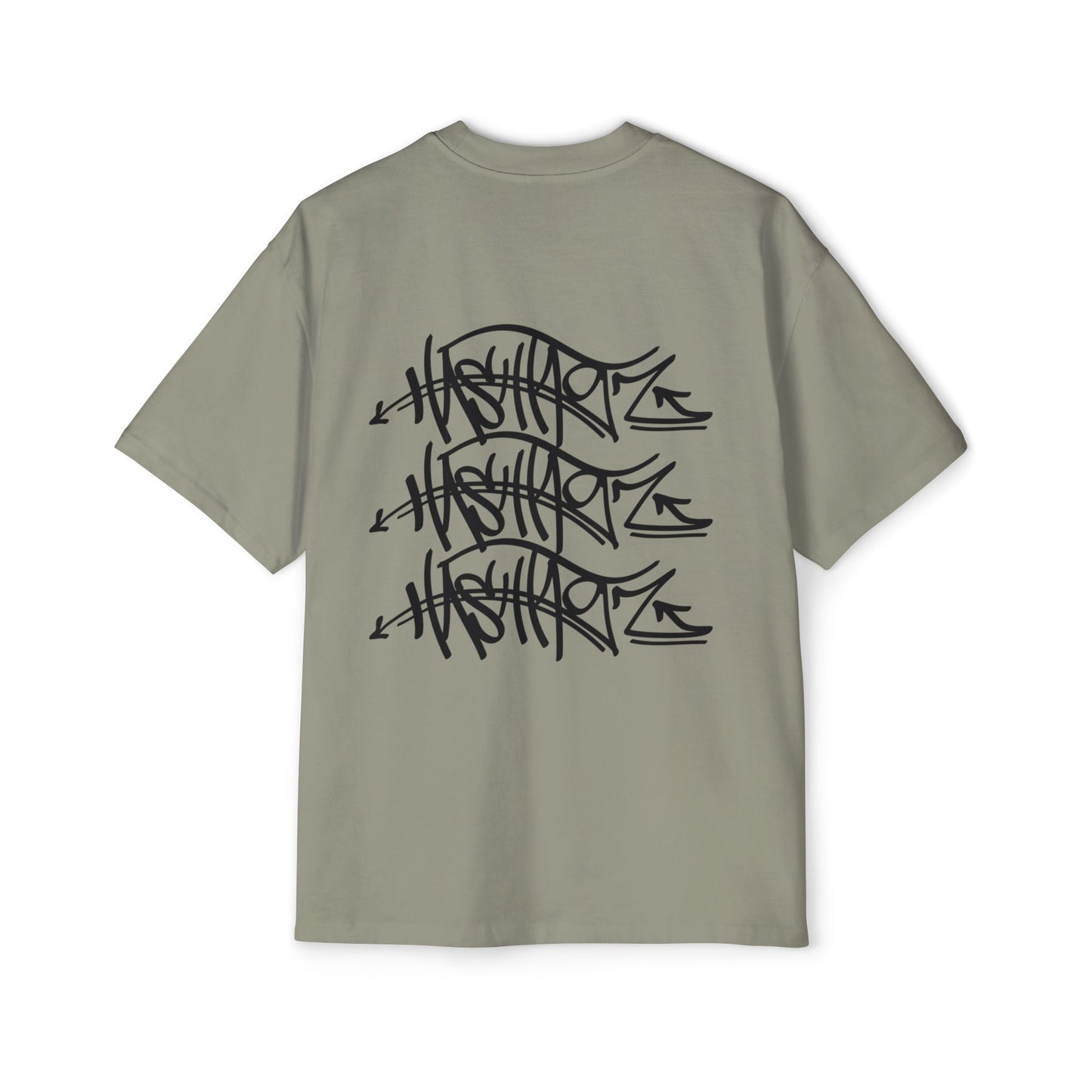 HASHTAGZ LTD - TAGGED UP! - Men's Oversized Graphic Tee