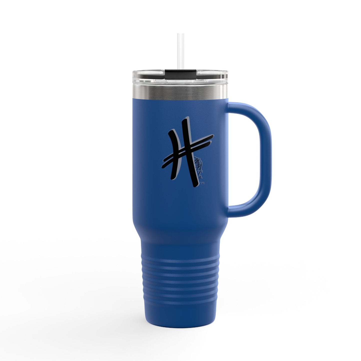 HASHTAGZ® - Insulated Travel Mug - 40oz, Motivational Coffee Tumbler, Personalized Drinkware, Reusable  Mug for Outdoors, Unique Gift for Travelers